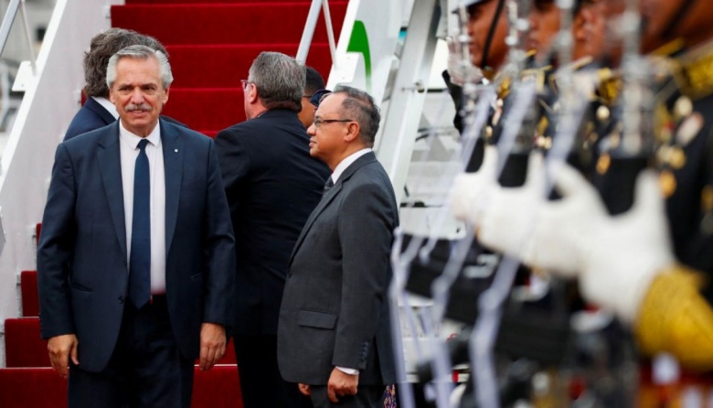 Presidente Fernandez en G20 afectado por una gastritis erosiva